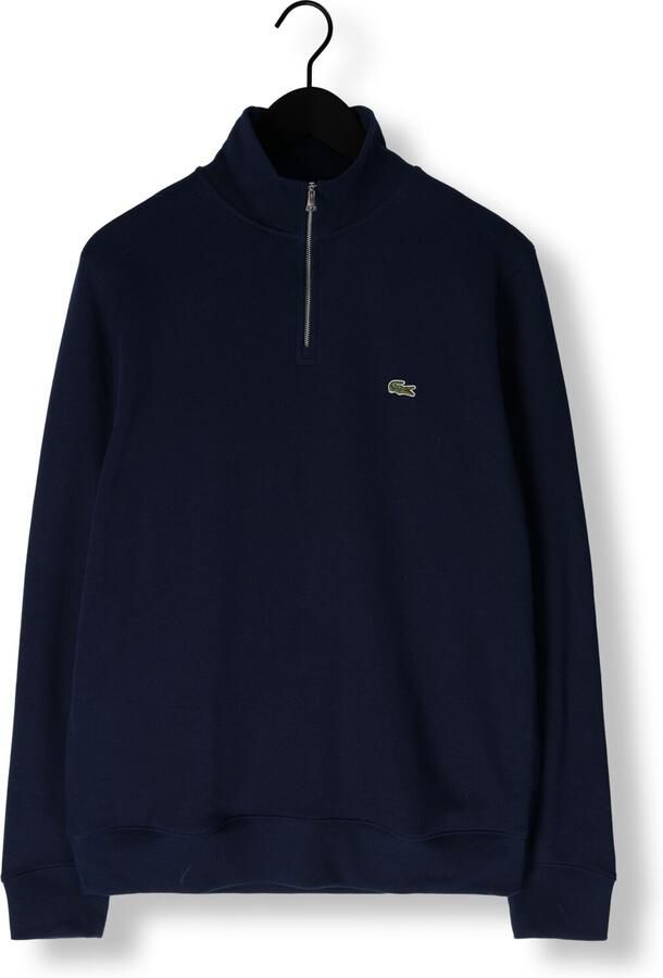 LACOSTE Heren Truien & Vesten Regular Fit High Neck Zipped Sweatshirt Donkerblauw - Foto 3