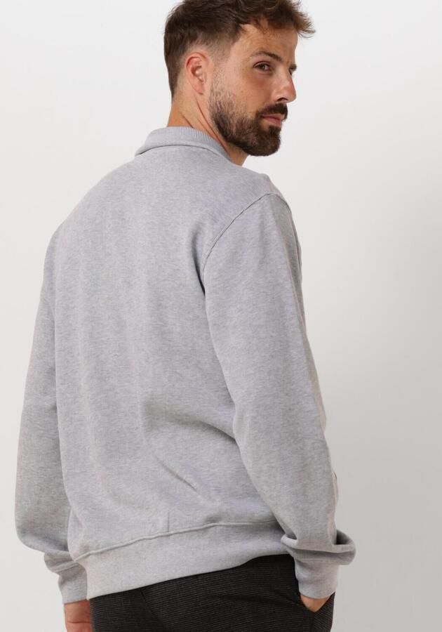 LACOSTE Heren Truien & Vesten Regular Fit High Neck Zipped Sweatshirt Grijs