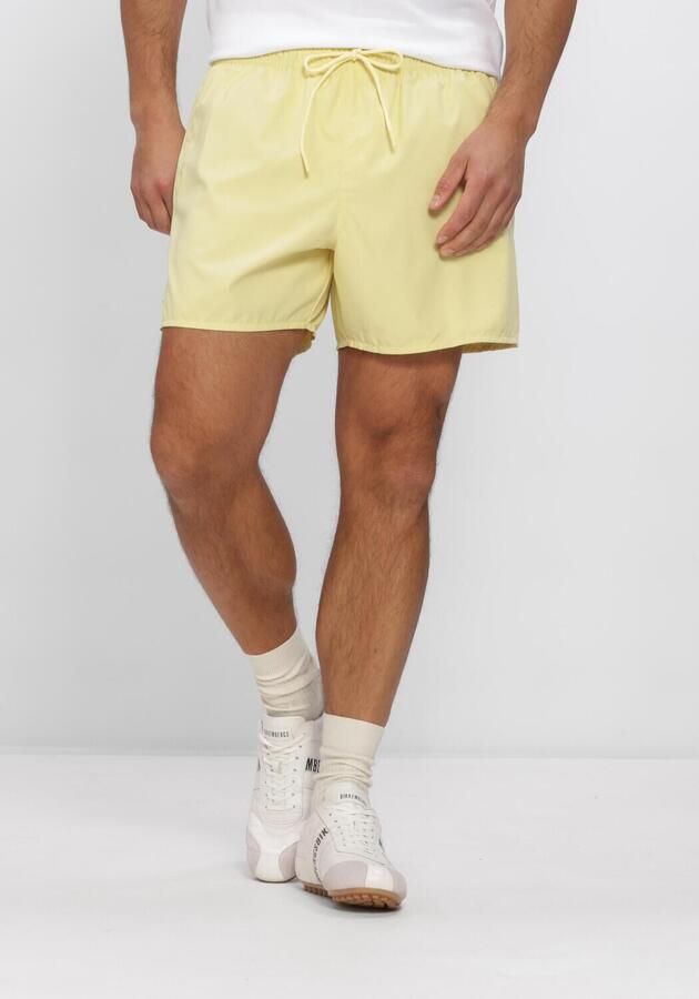 LACOSTE Heren Zwembroeken Short Quick-dry Swim Trunks Geel