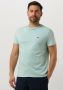 Lacoste T-shirt met logostitching model 'Supima' - Thumbnail 1