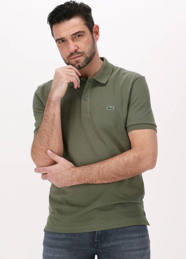 LACOSTE Heren Polo's & T-shirts Original L 12.12 Poloshirt Slim Fit Olijf - Foto 2