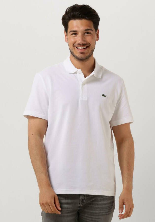 LACOSTE Heren Polo's & T-shirts 1hp3 Men's s Polo 11 Wit