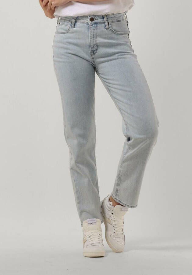 Lee Klassieke Blauwe Straight Jeans voor Vrouwen Blue Dames