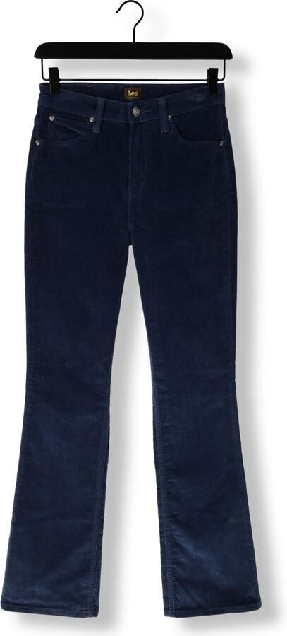 Lee Donkerblauwe Flared Corduroy Jeans Blue Dames - Foto 2