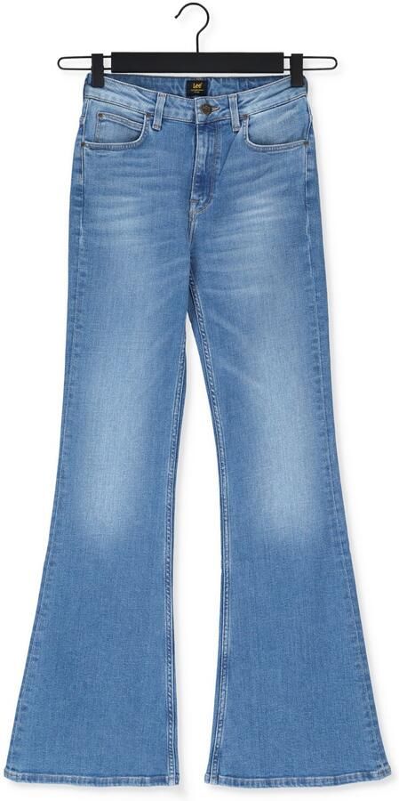 Lee high waist flared jeans Breese light blue denim - Foto 3