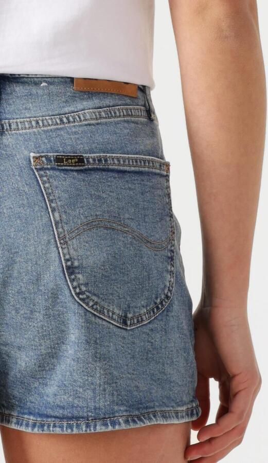 LEE Dames Jeans Carol Short Blauw - Foto 3