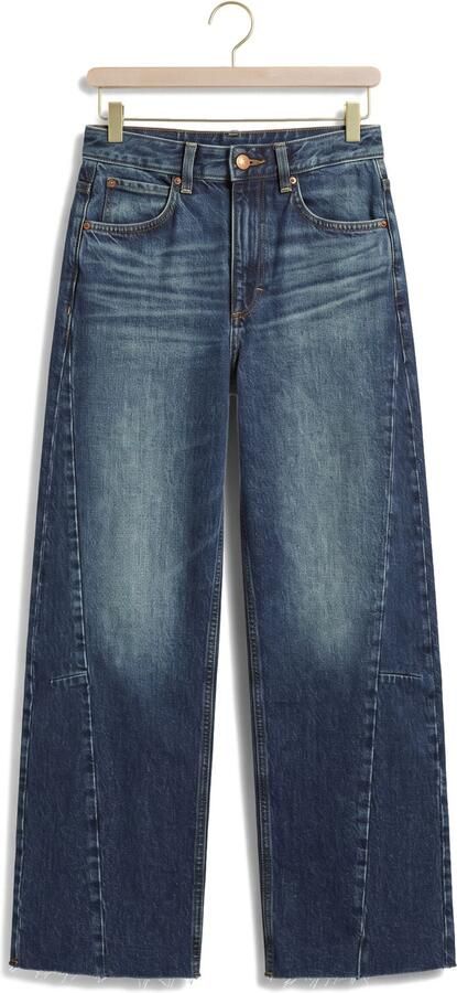 Lee Rider barrel jeans donkerblauw - Foto 4