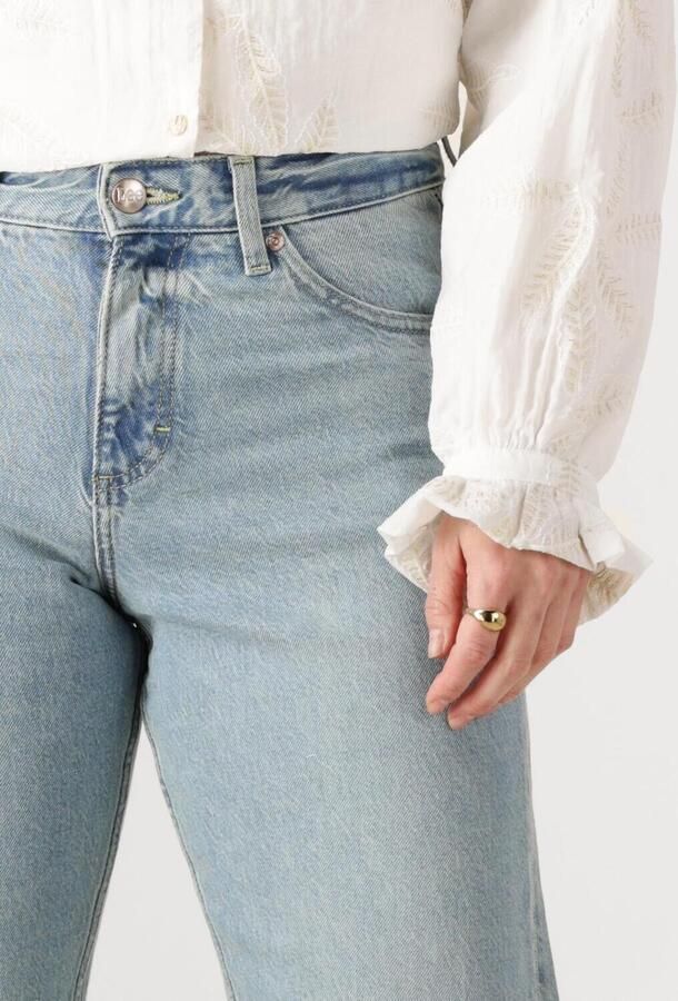 Lee Straight Fit Mid Waist Jeans Blue Dames - Foto 2