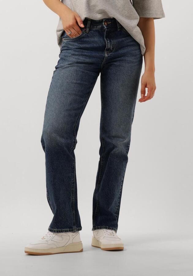 Lee Klassieke Rider Wide Leg Jeans Blue Dames - Foto 3