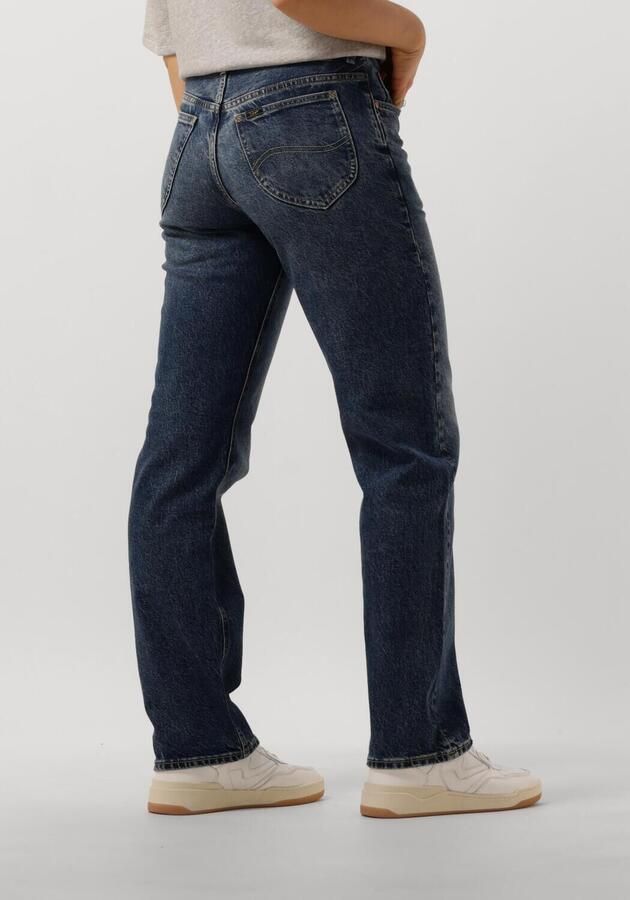 Lee Klassieke Rider Wide Leg Jeans Blue Dames