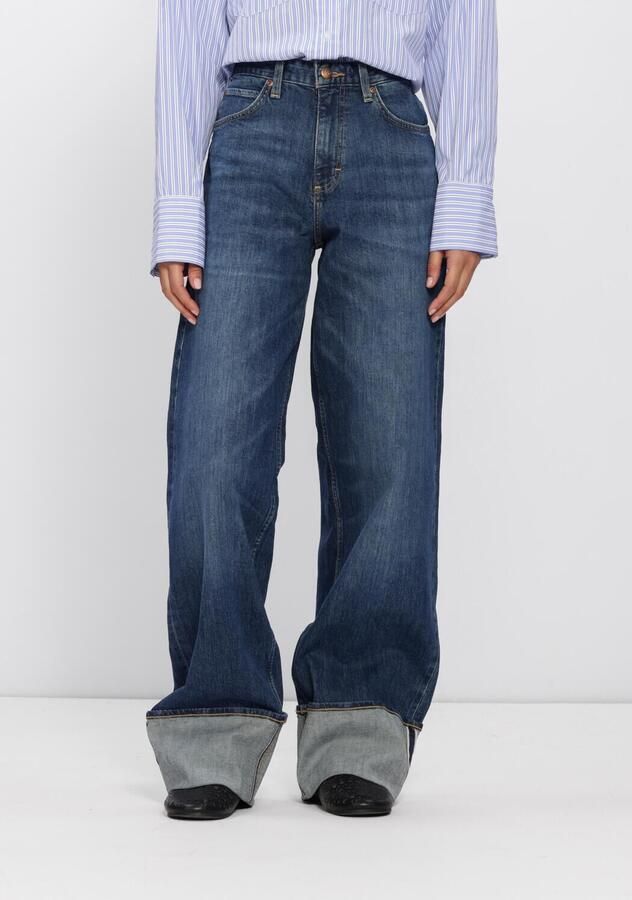 LEE Dames Jeans Rider Loose 112378950 Blauw
