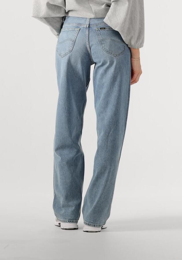 LEE Dames Jeans Rider Loose Blauw