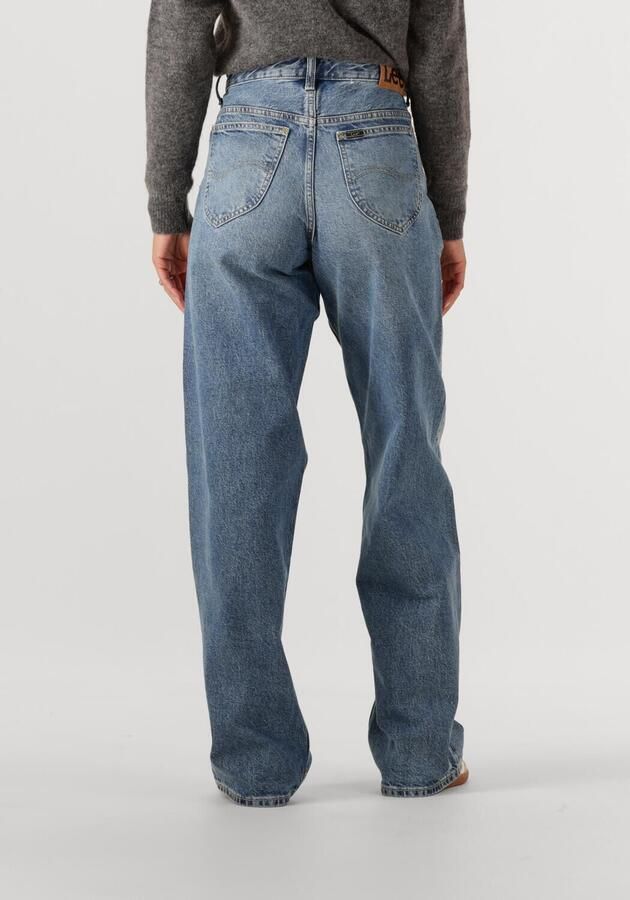 Lee Klassieke Loose Fit Denim Jeans Blue Dames