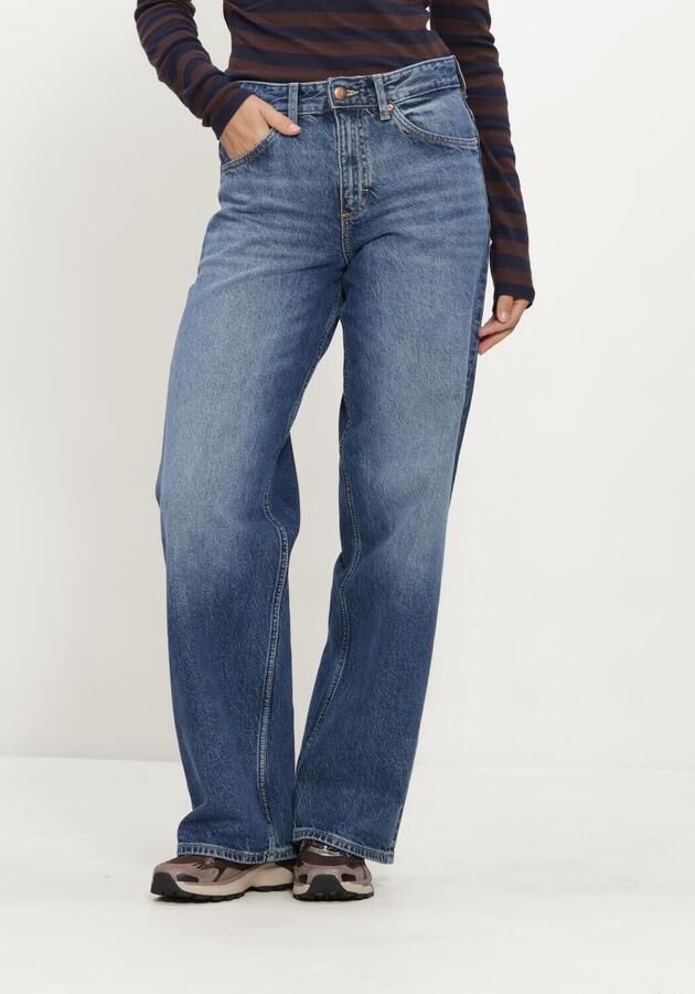 Lee Rider loose fit jeans donkerblauw