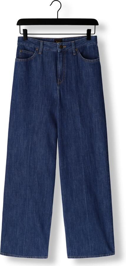 Lee high waist straight leg jeans medium blue denim - Foto 3