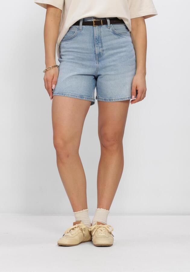 LEE Dames Jeans Stella Short 112381379 Lichtblauw