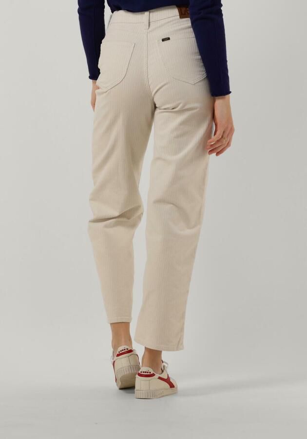 Lee Dames Jeans Wide Leg Long White Dames