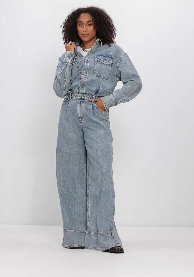 LEE Dames Jumpsuits Ls Jumpsuit Lichtblauw