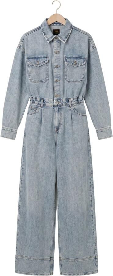 LEE Dames Jumpsuits Ls Jumpsuit Lichtblauw - Foto 4