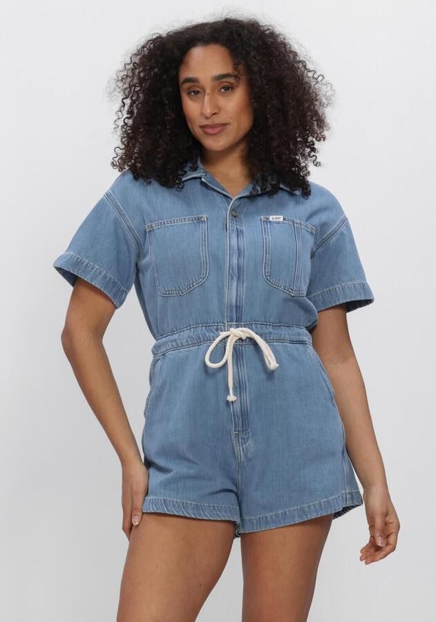 LEE Dames Jumpsuits Playsuit 112377254 Lichtblauw