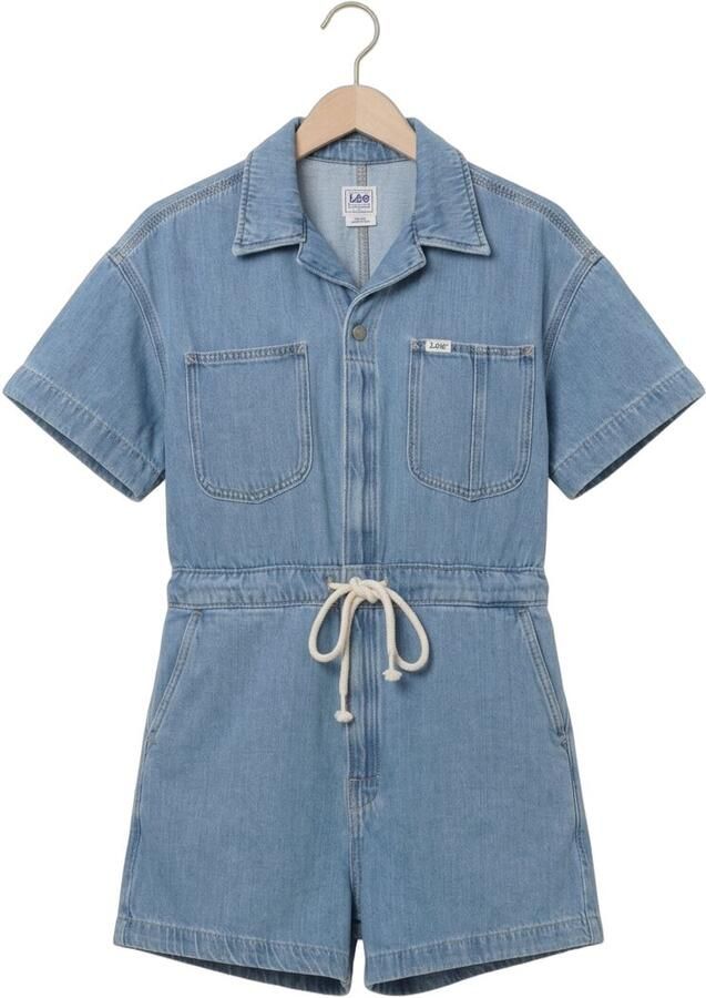 LEE Dames Jumpsuits Playsuit 112377254 Lichtblauw - Foto 2