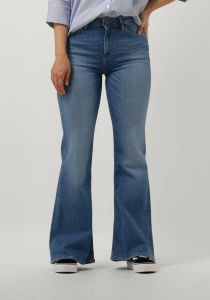 Lichtblauwe Lee Flared Jeans Breese Flare