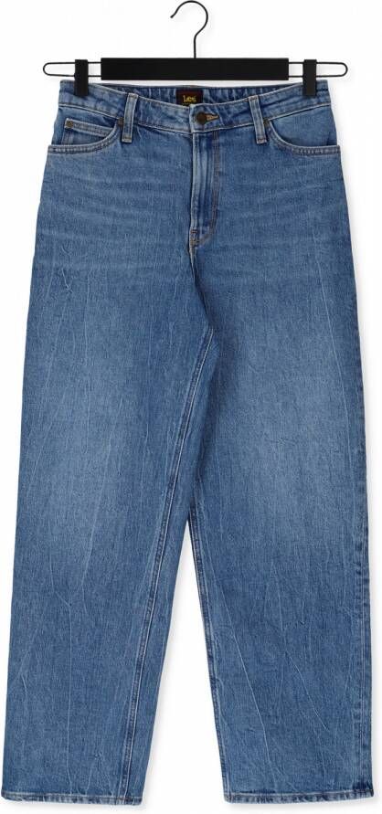 Lee Lichtblauwe Wide Jeans Wide Leg Long
