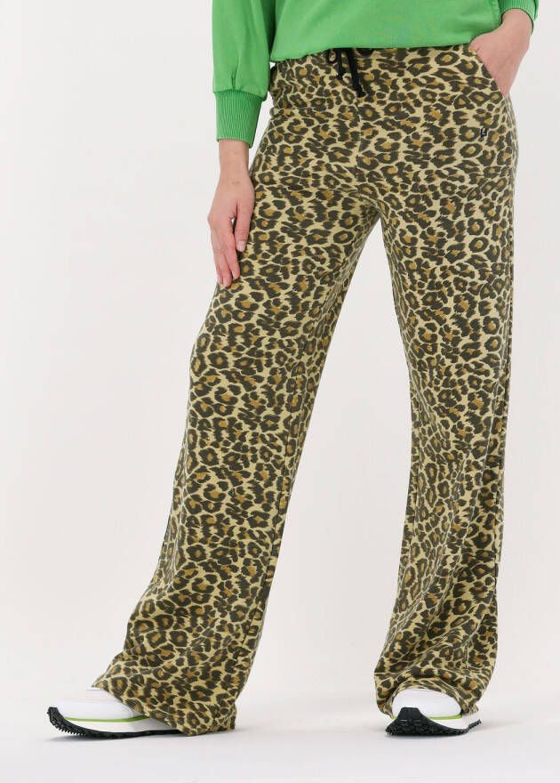 Leon & Harper Wijde Broek Priya Jc55 Beast Brown Dames