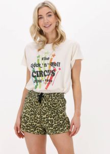 Leon & Harper Gebroken Wit T-shirt Tulum Jc05 Circus