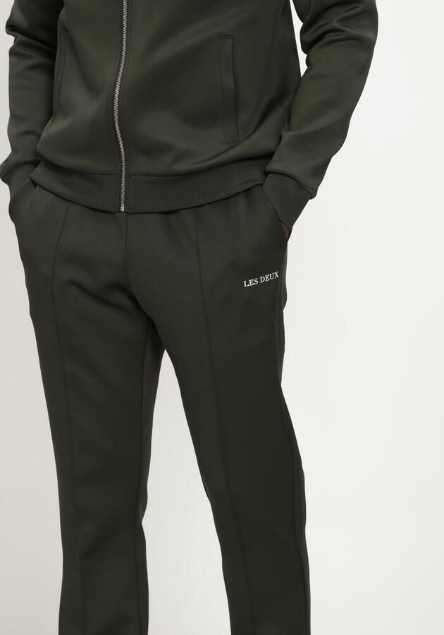 LES DEUX Heren Broeken Ballier Track Pants Donkergroen - Foto 3