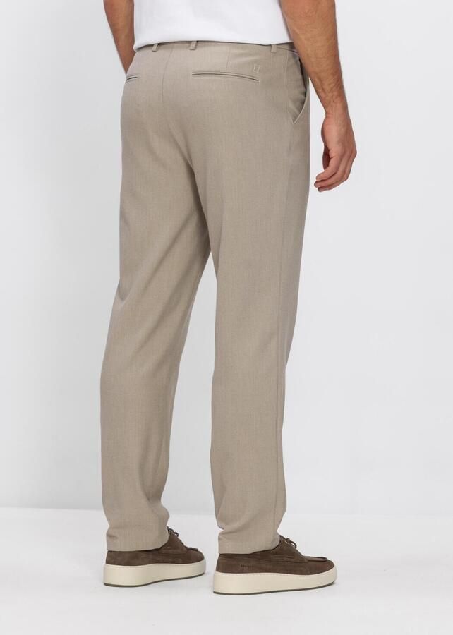 LES DEUX Heren Broeken Como Reg Solid Pants Zand - Foto 2