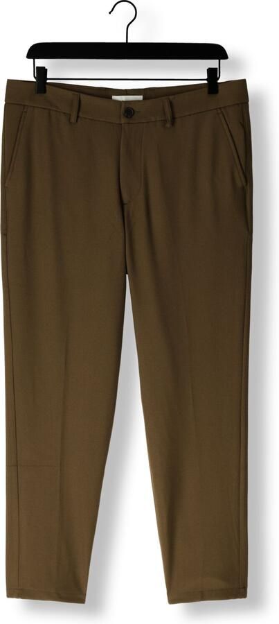 LES DEUX Heren Broeken Como Reg Suit Pants Olijf - Foto 3