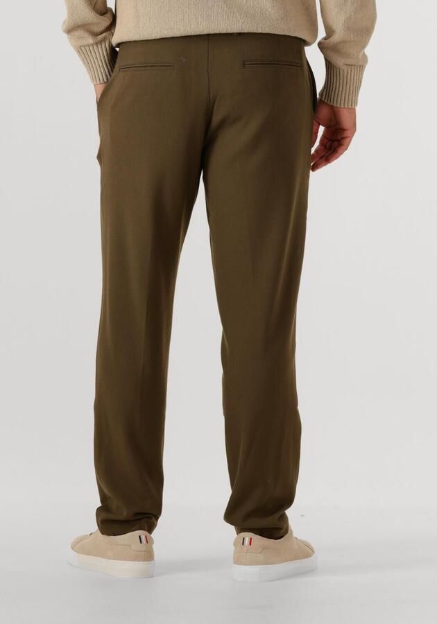 LES DEUX Heren Broeken Como Reg Suit Pants Olijf