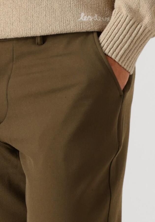 LES DEUX Heren Broeken Como Reg Suit Pants Olijf - Foto 2