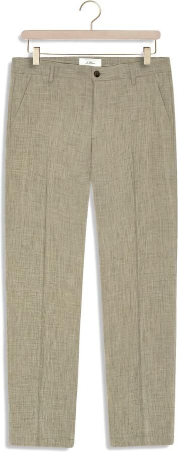 LES DEUX Heren Broeken Como Reg Suit Pants Taupe - Foto 3