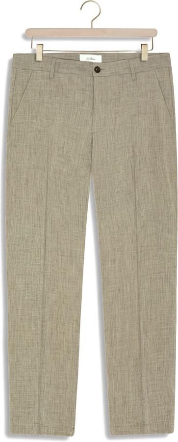 LES DEUX Heren Broeken Como Reg Suit Pants Taupe - Foto 3
