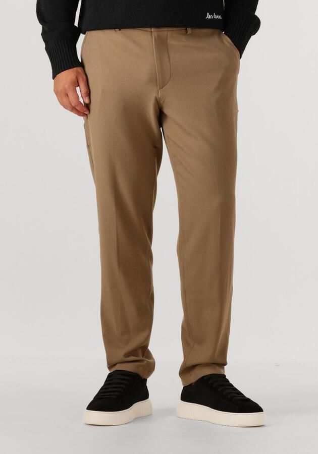 LES DEUX Heren Broeken Como Reg Suit Pants Zand - Foto 4