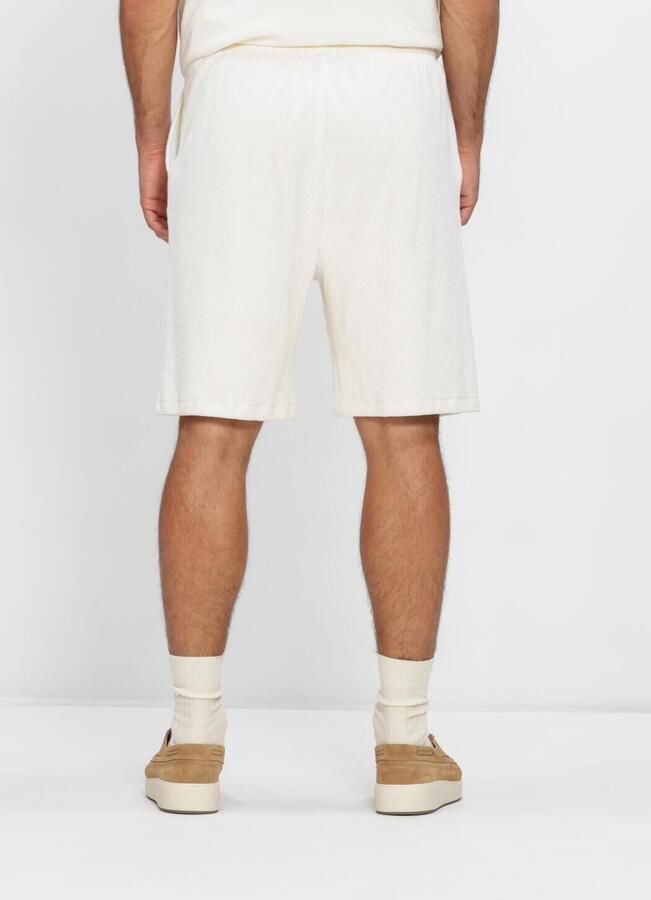LES DEUX Heren Broeken Sully Towel Shorts Creme - Foto 2