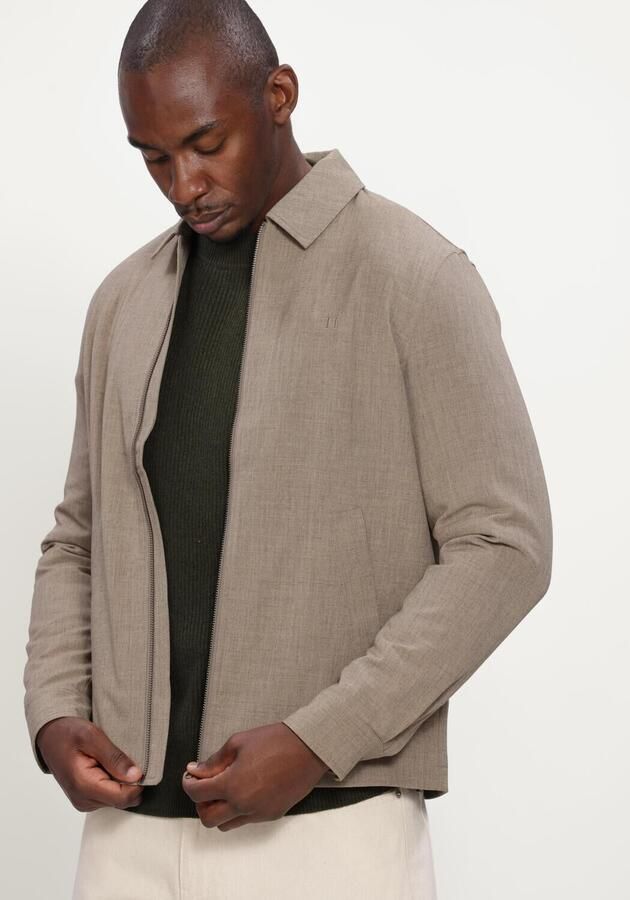 LES DEUX Heren Jassen Como Coach Jacket Beige - Foto 4