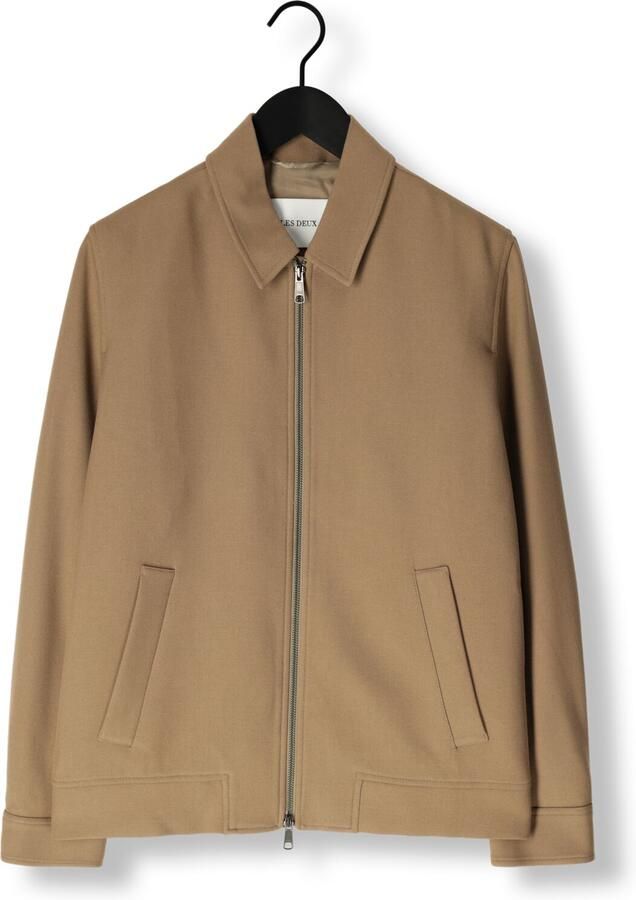 LES DEUX Heren Jassen Como Coach Jacket Camel