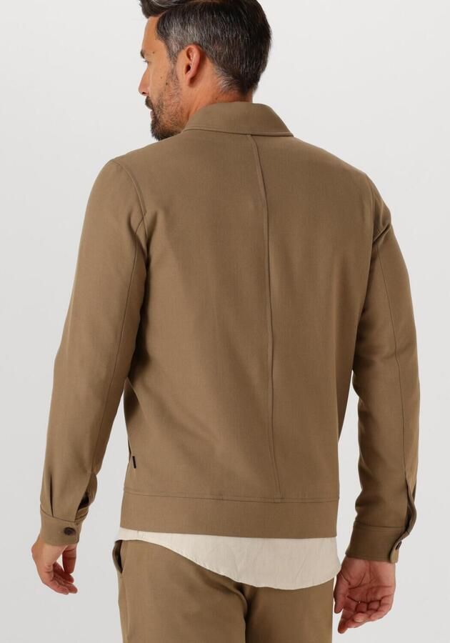 LES DEUX Heren Jassen Como Coach Jacket Camel - Foto 2