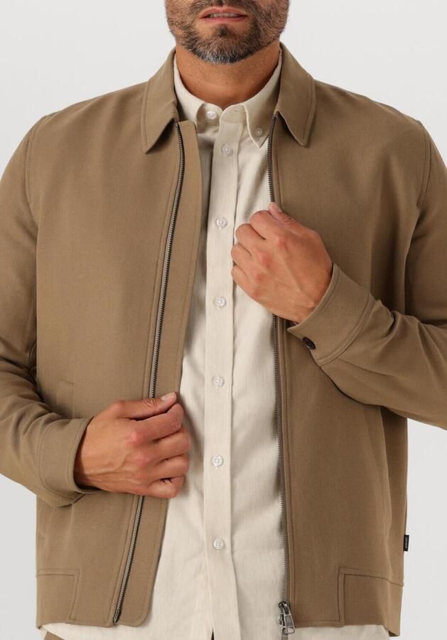 LES DEUX Heren Jassen Como Coach Jacket Camel - Foto 3