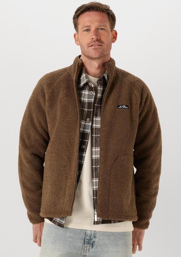 LES DEUX Heren Jassen Creed Teddy Jacket Bruin - Foto 4
