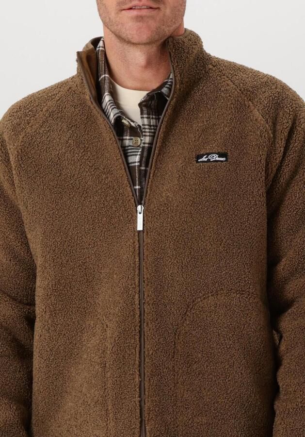 LES DEUX Heren Jassen Creed Teddy Jacket Bruin - Foto 3
