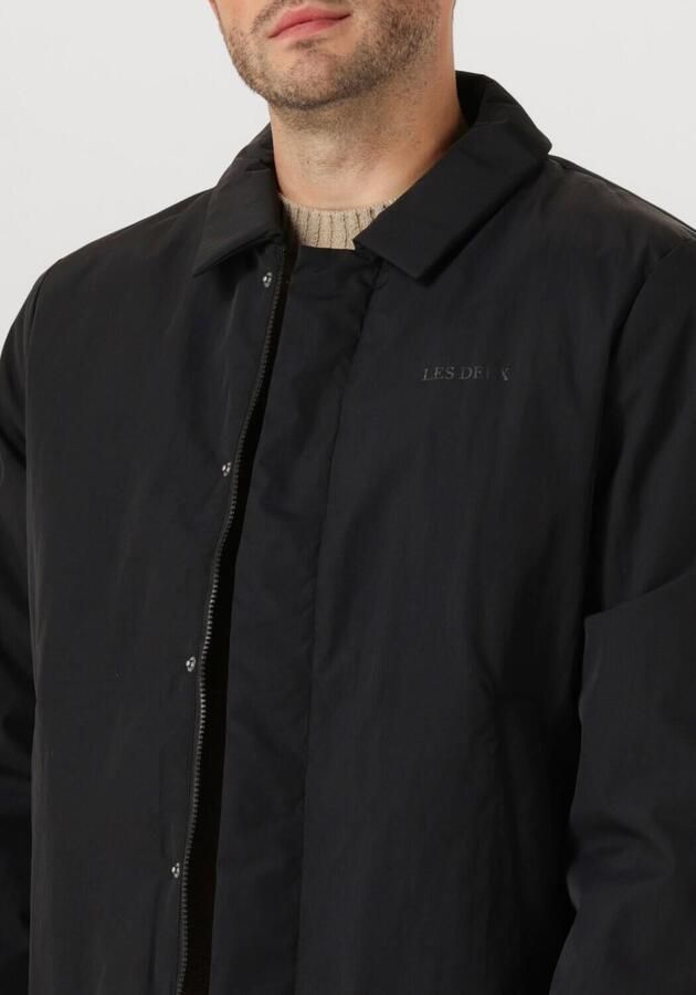 LES DEUX Heren Jassen Idris Padded Jacket Zwart - Foto 2