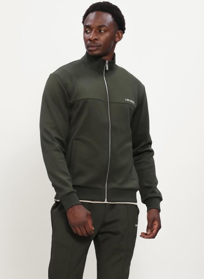 LES DEUX Heren Jassen Track Jacket Donkergroen
