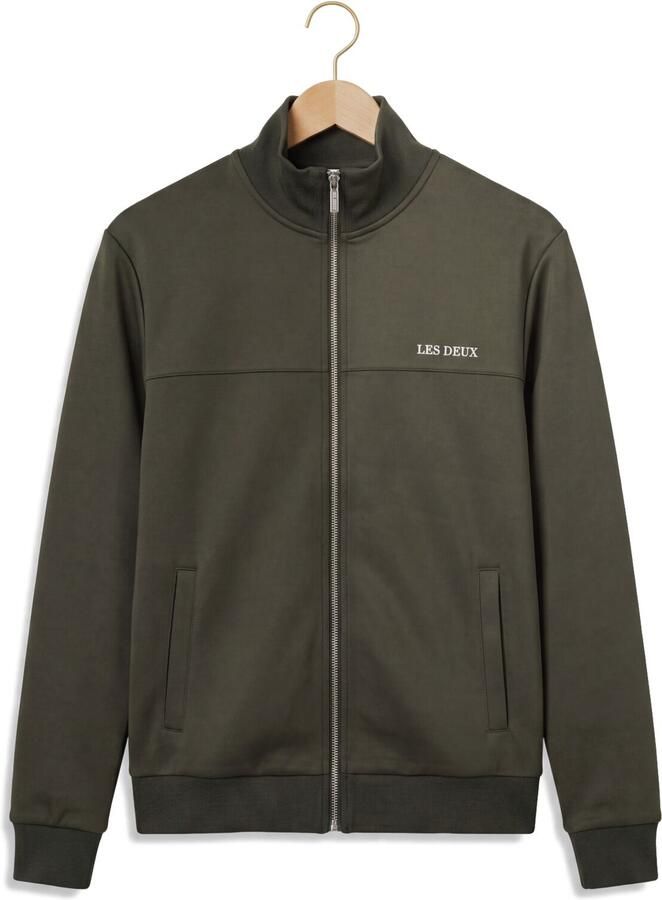 LES DEUX Heren Jassen Track Jacket Donkergroen - Foto 2