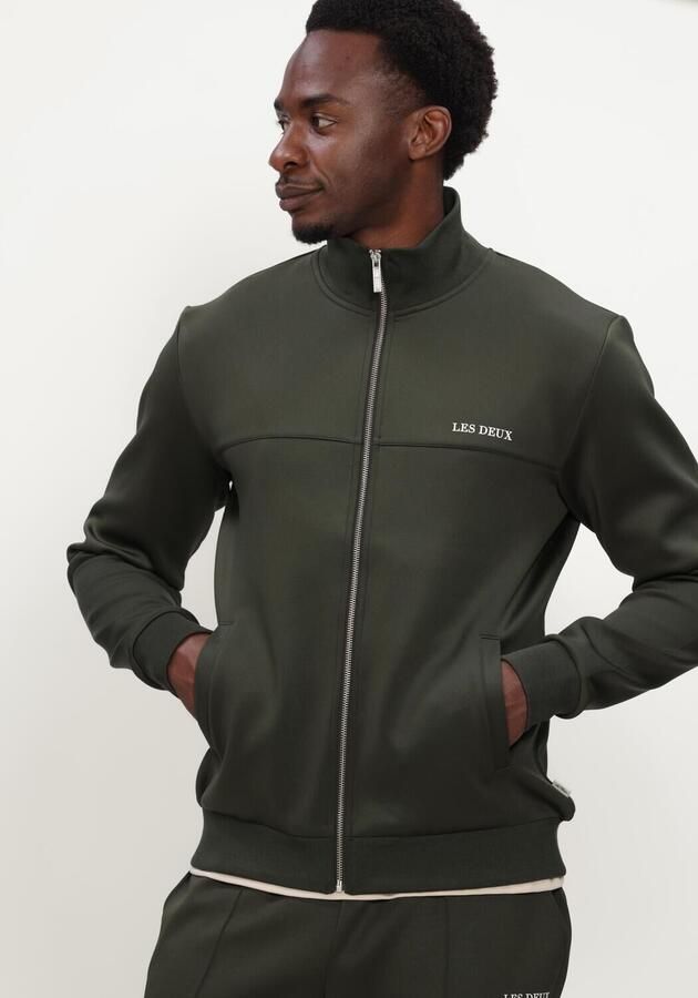 LES DEUX Heren Jassen Track Jacket Donkergroen - Foto 4