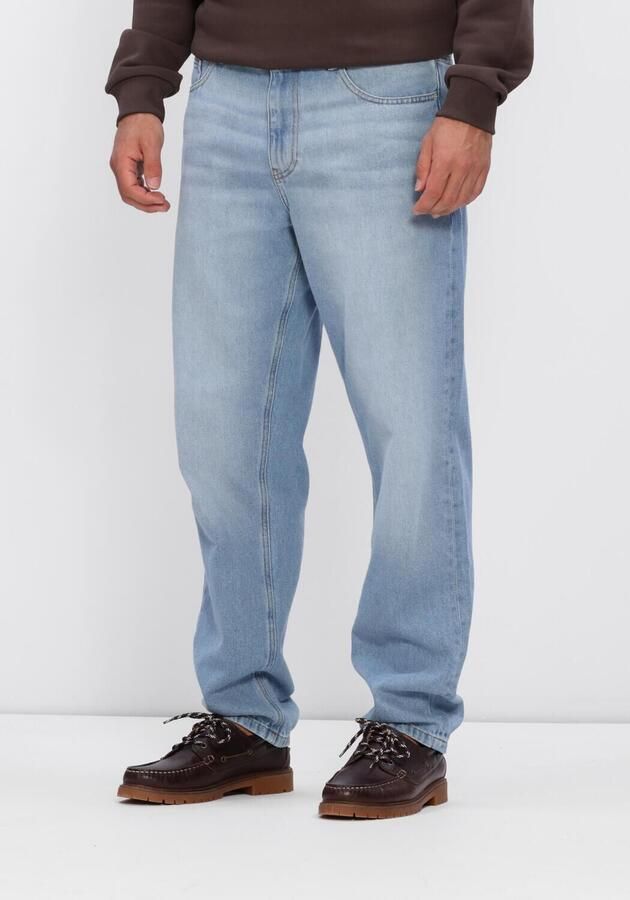 LES DEUX Heren Jeans Ryder Washed Denim Jeans Lichtblauw