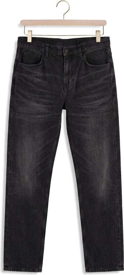 LES DEUX Heren Jeans Ryder Washed Denim Jeans Zwart - Foto 4